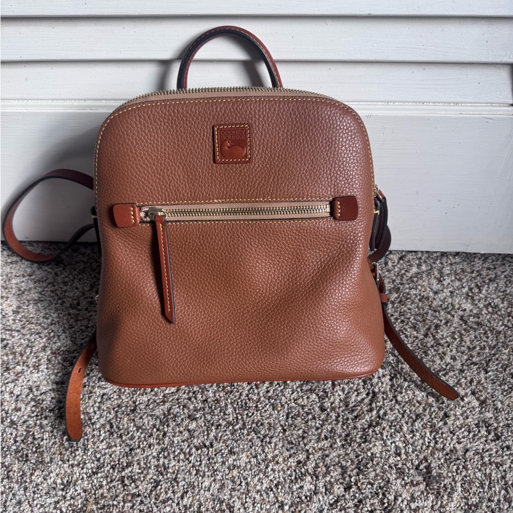 Women’s Dooney and Bourke Leather Backpack Bag - Brown
